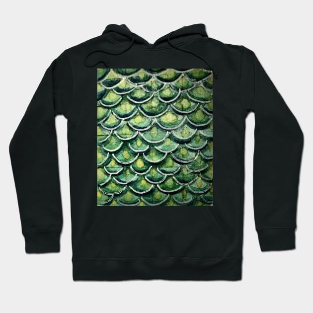 scales Hoodie by locheerio